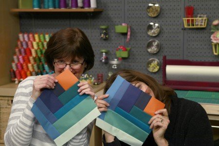 Being silly at Craftsy!