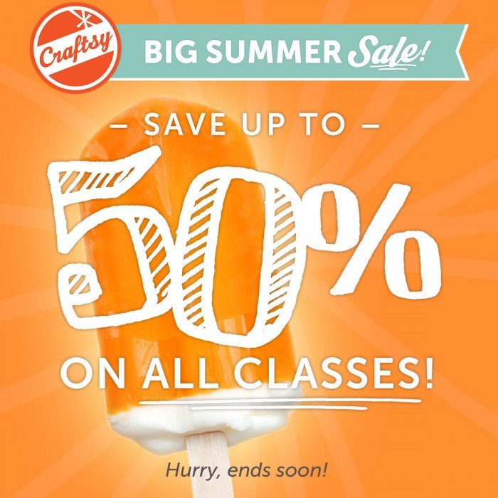 Craftsy’s Big Summer Sale