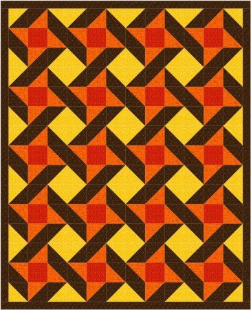 Orange Quilt