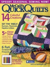 Oct Nov McCalls Quick Quilts