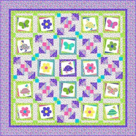 Tumbled - a topsy turvy quilt by Kate Colleran