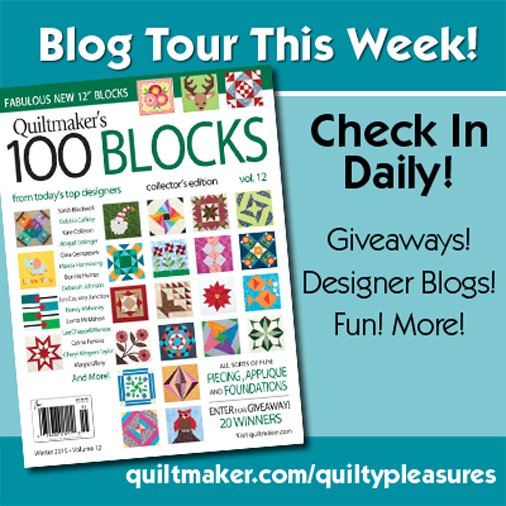 Quiltmaker’s 100 Blocks Blog Hop – Day 4