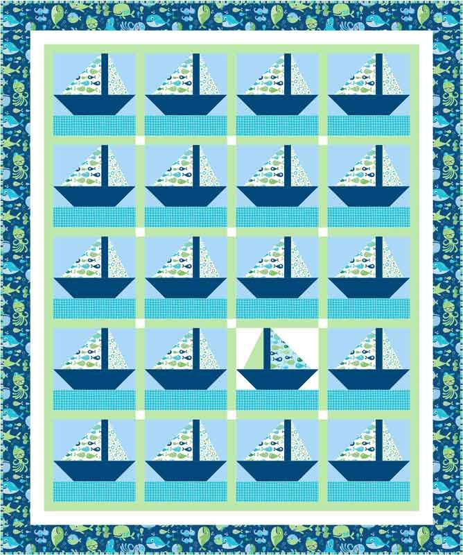 Sail Away Quilt Pattern