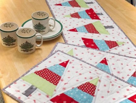 Holiday Quilting Pattern Parade: Christmas quilt featured by top US quilting blog and shop, Seams Like a Dream Quilt Designs.