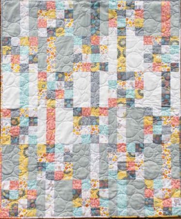Meander Baby Quilt by Kate Colleran