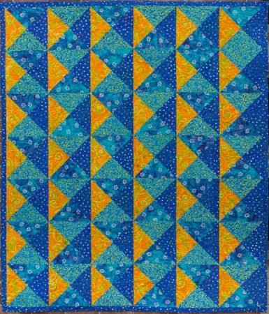 Quarter Turn quilt pattern by Kate Colleran