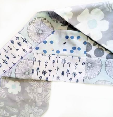 3 Handmade Mother's Day Gifts for Quilters featured by top US quilting blog, Seams Like a Dream Quilt Designs: Kozy Q scarf