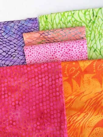 Island Batik paper piecing Project featured by top US quilting blog and shop, Seams Like a Dream Quilt Designs