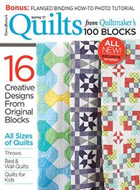 My quilt in Quilts from Quiltmaker’s 100 Blocks