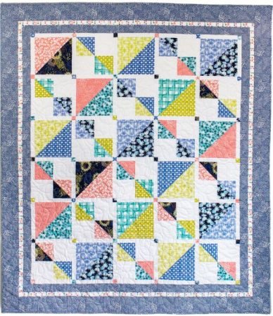 Savannah Squares, a new quilt pattern by Kate Colleran