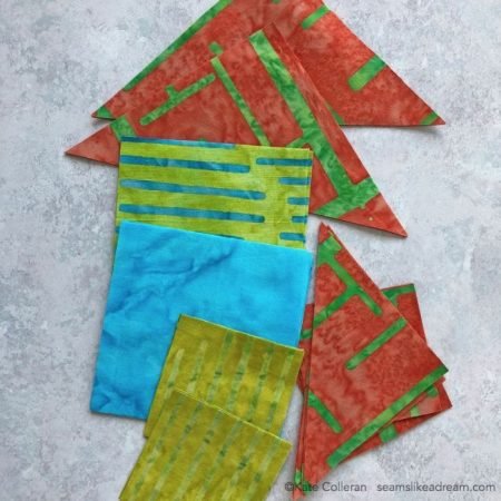 Paper Piecing Quilt method, a tutorial featured by top US quilting blog and shop, Seams Like a Dream Quilt Designs