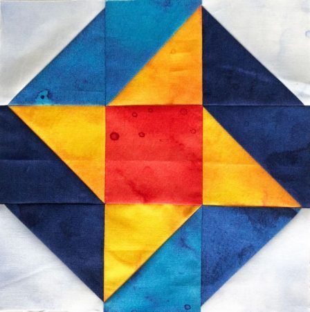 Adventures in Quilting- the Half Square Triangle