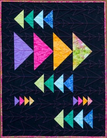 flying geese quilt