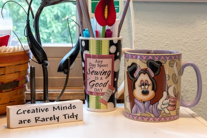 Creative Spaces Blog Hop- Week 1: A creative mind is rarely tidy!