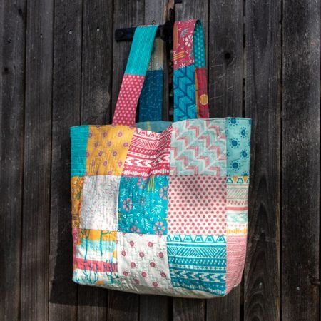 Annie's Market Bag Summer Adventures featured by top US quilting blog and shop, Seams Like a Dream Quilt Designs.