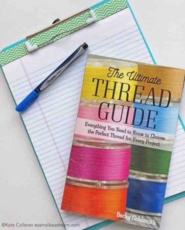 Dirrent Types of Sewing Threads - Kate Colleran Designs