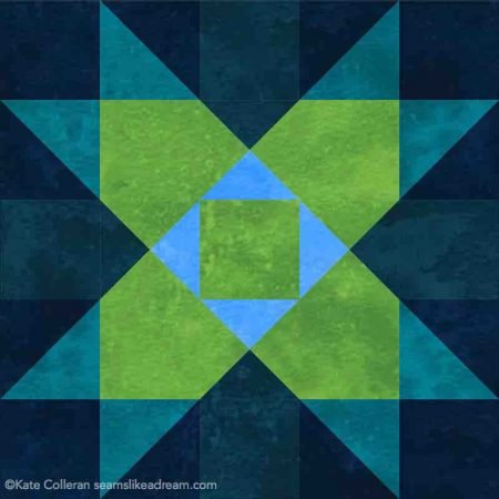 Luminous Quilt Along Project: Block 3  featured by top US quilting blog and shop, Seams Like a Dream Quilt Designs.
