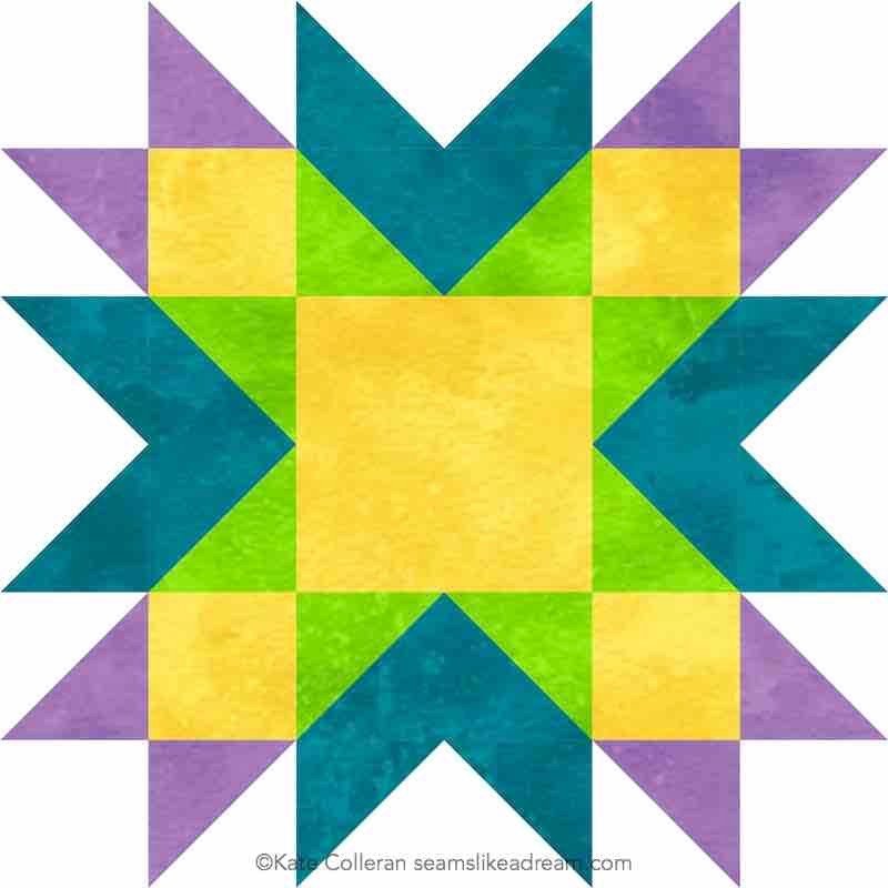 Luminous Quilt Along Project: Block 4 - Kate Colleran Designs