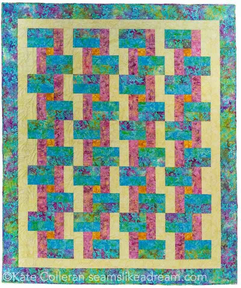 Choosing Colors for Quilt Borders - Kate Colleran Designs