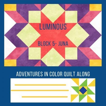 Luminous Quilt Along Project: Block 5, featured by top US quilting blog and shop, Seams Like a Dream Quilt Designs