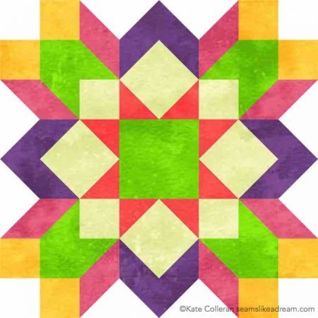 Luminous Quilt Along Project: Block 5, featured by top US quilting blog and shop, Seams Like a Dream Quilt Designs