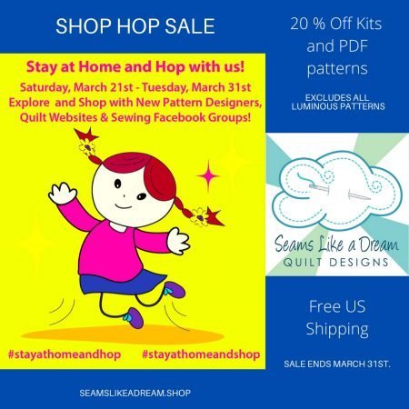 Quilt Shop Hop: Stay at Home and Hop with Us: Post #1