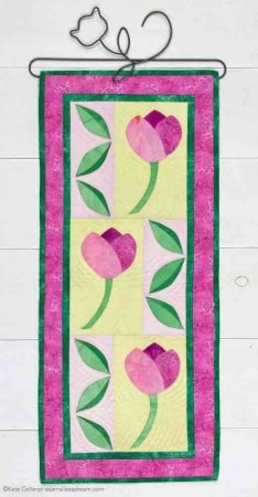 Best Spring Quilted Banners, featured by top US quilting blog and shop, Seams Like a Dream Quilt Designs, reveals 5 fun spring quilted banner patterns to dress up your space!