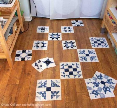 How to Use a Quilt Design Wall tips featured by top US quilting blog and shop, Seams Like a Dream Quilt Designs | Quilt design wall ideas