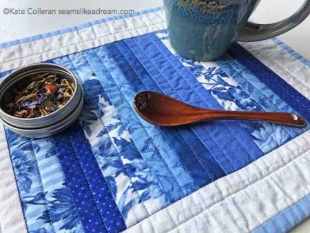 3 Handmade Mother's Day Gifts for Quilters featured by top US quilting blog, Seams Like a Dream Quilt Designs: mug rug