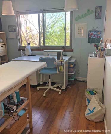 Spring Cleaning Tips: How to Declutter Your Sewing Studio featured by top US quilting blog and shop, Seams Like a Dream Quilt Designs