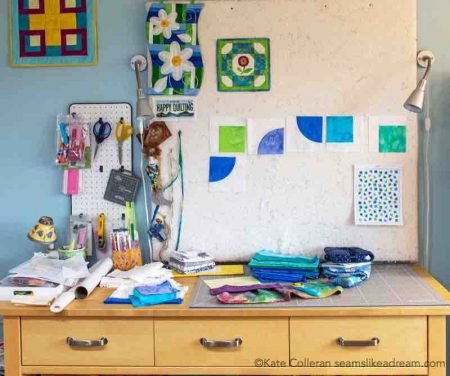 Spring Cleaning Tips: How to Declutter Your Sewing Studio featured by top US quilting blog and shop, Seams Like a Dream Quilt Designs