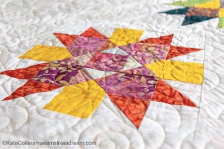 Luminous Quilt Along Project: Finished Quilts & a Bonus Free Pattern Giveaway!, featured by top US quilting blog, Seams Like a Dream Quilt Designs.