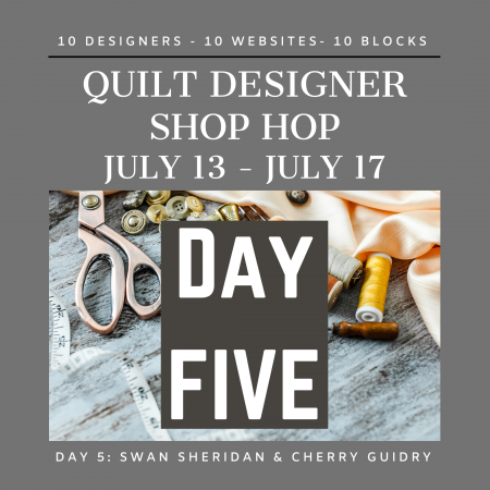Top US quilting blog, Seams Like a Dream Quilt Designs, features all the info for the Quilt Designer Shop Hop Day 5. Click here now for more!!