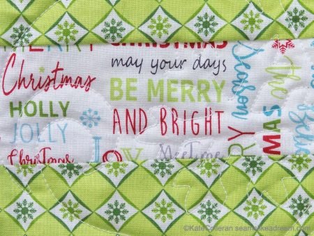 Christmas in July Quilting Project with Benartex Fabrics featured by top US quilting blog and shop, Seams Like a Dream Quilt Designs
