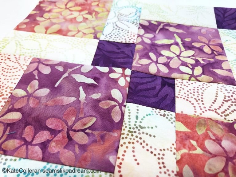 Exploring Quilting Basics: the Disappearing 9 Patch Block