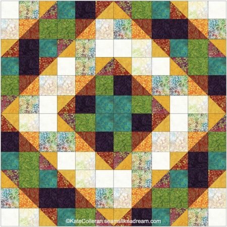 Exploring the Basics: How to Make a Shaded Nine Patch Quilt Block featured by top US quilting blog and shop, Seams Like a Dream Quilt Designs