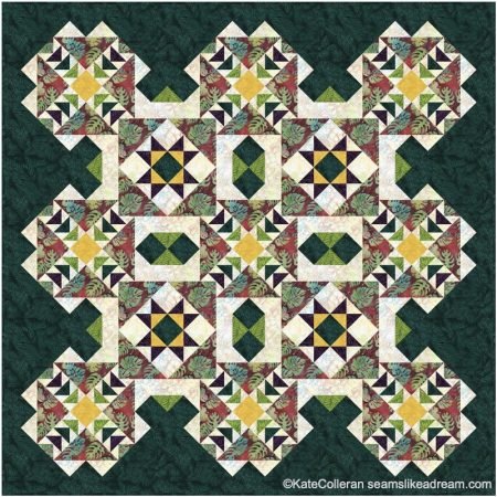 Quilter's Color Play Challenge Quilt featured by top US quilting blogger and shop, Seams Like a Dream Quilt Designs