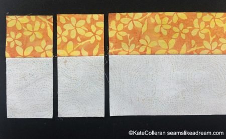 How to Make a Shaded Four Patch Quilt Block, a tutorial featured by top US quilting blog and shop, Seams Like a Dream Quilt Designs