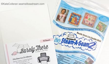 Lite Steam-A-Seam 2 Fusible Sheets