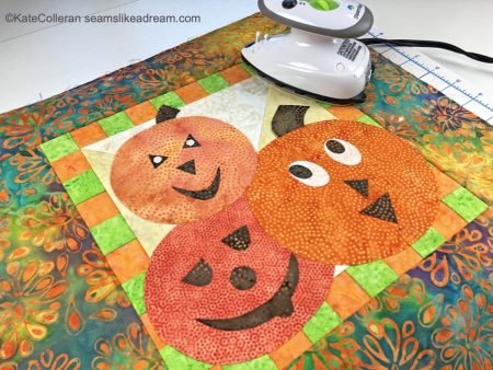 Step by step fusible applique with HeatnBond Lite