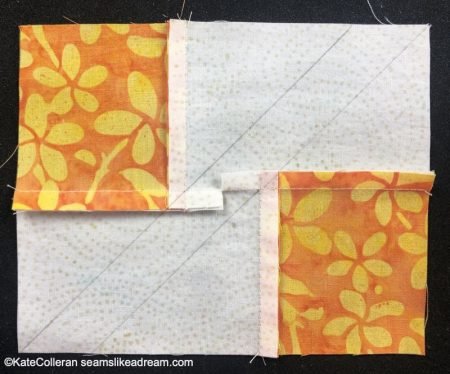 How to Make a Shaded Four Patch Quilt Block, a tutorial featured by top US quilting blog and shop, Seams Like a Dream Quilt Designs