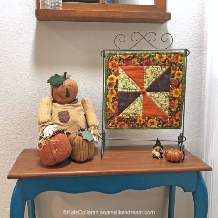 Stunning Fall Quilts to decorate your home featured by top US quilt blog and shop, Seams Like a Dream Quilt Designs