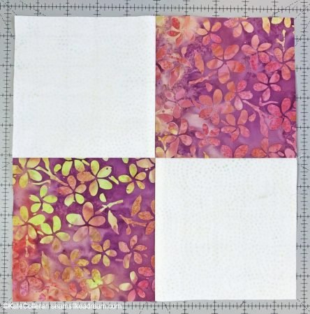 Disappearing 4 Patch Block tutorial featured by top US quilting blogger, Seams Like A Dream Quilt Designs.