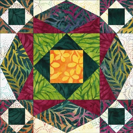Exploring Quilting Basics - The Diamond in a Rectangle Quilt Block by Top US quilting blog and shop, Seams Like a Dream Quilt Designs.