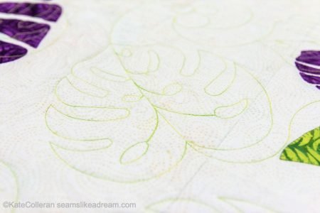 Top US quilting blog and shop, Seams Like a Dream Quilt Designs, features the quilting thread on their lap quilt pattern!