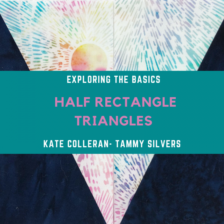 Exploring Quilting Basics: The Half Rectangle Triangle Block