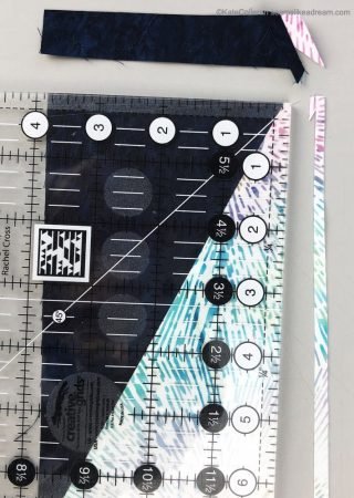 Exploring Quilting Basics featured by top US quilting blog and shop Seams Like a Dream Quilt Designs, shows how to make half rectangle triangle blocks!