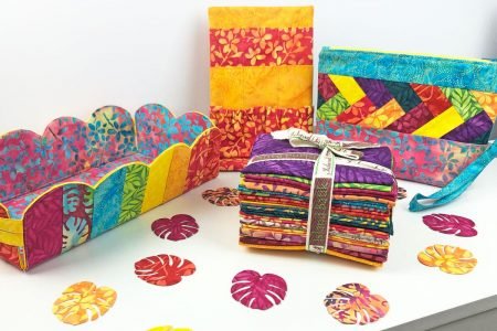 Quilting Blog Hop: Tiki Punch Fabric Line and Small Projects