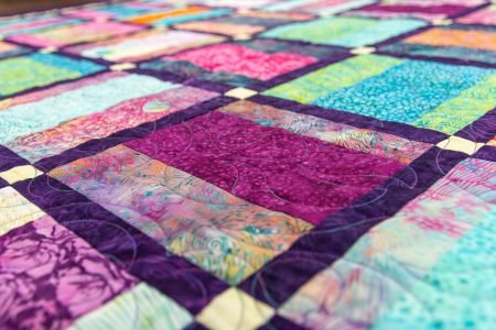 Top US quilting blog and shop, Seams Like a Dream Quilt Designs, shares a new batik fabric line Painted Blossoms!