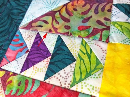 A Quilter's Alphabet, featured by top US quilting blog and shop Seams Like a Dream Quilt Designs explains Inset Seams, In the Ditch quilting and Interfacing.